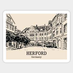 Herford - Germany Magnet